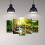 Wallity Pintura Decorativa MDF 5DMDF-29 Multicolor